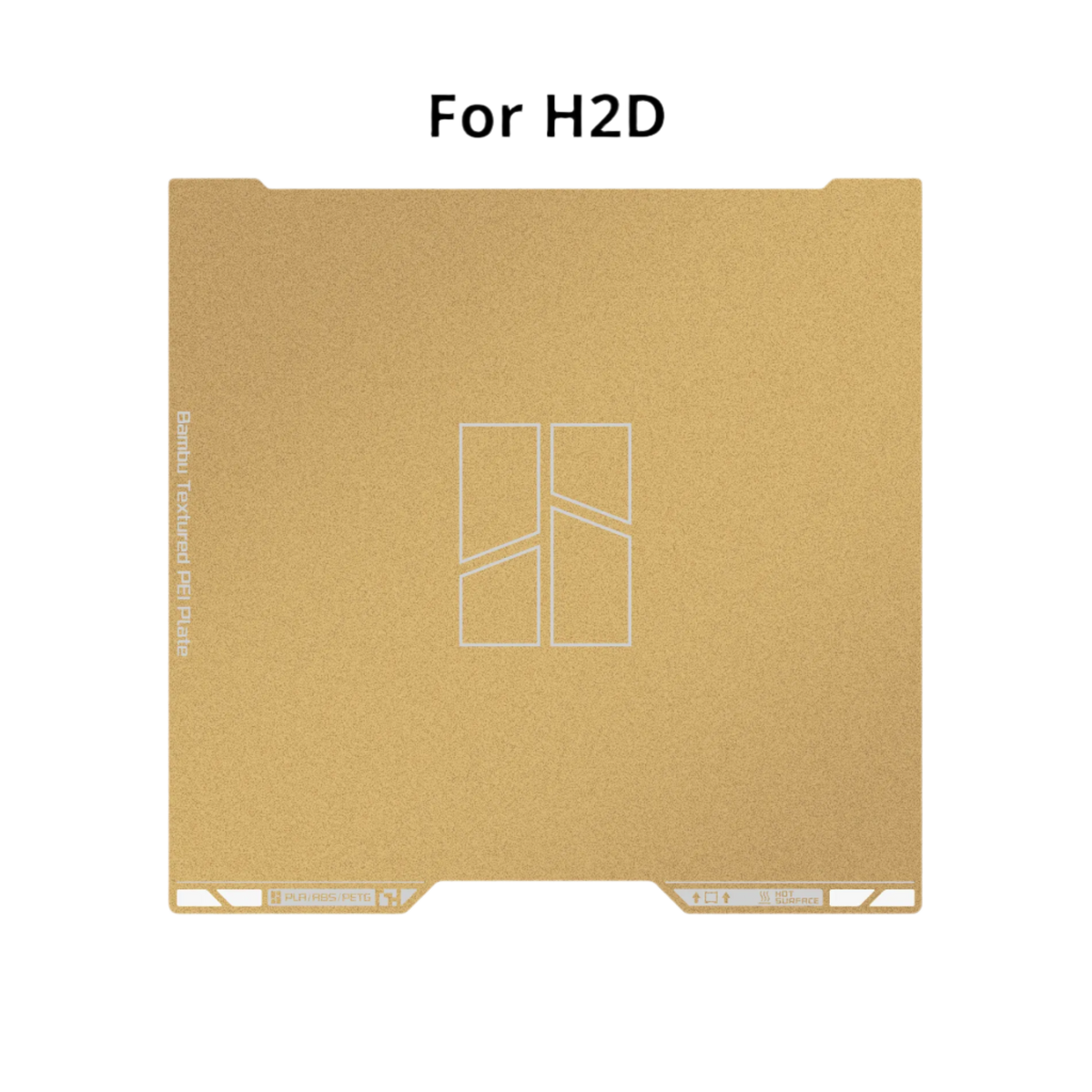 FAP025 - Bambu Textured PEI Plate (H2D/H2S)