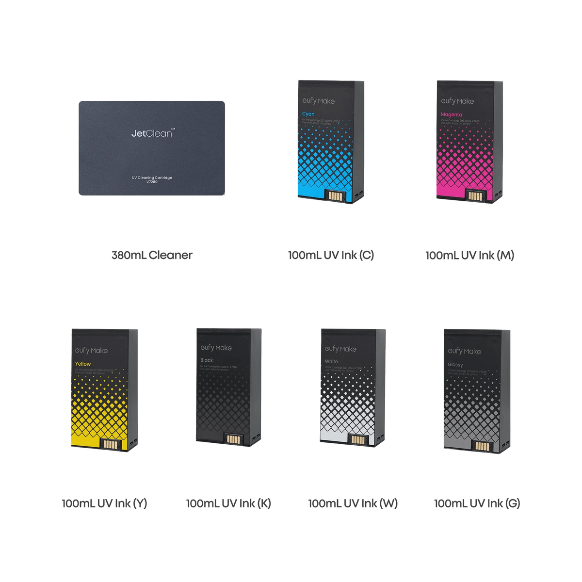 eufyMake E1 Ink & Cleaning Cartridge Set