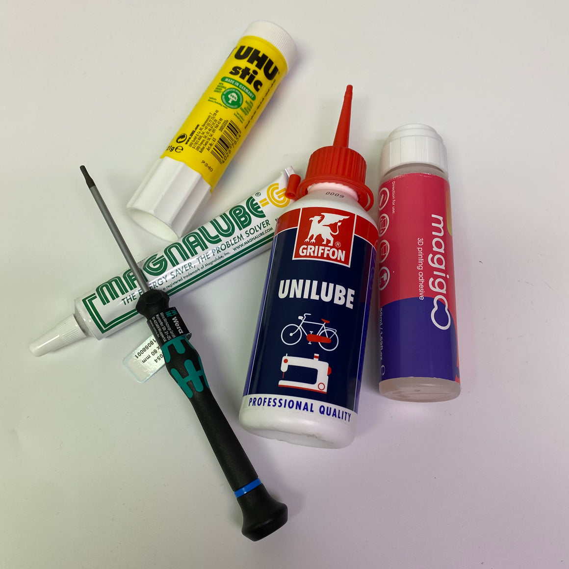 Tools, Supplies, and Scanning Spray