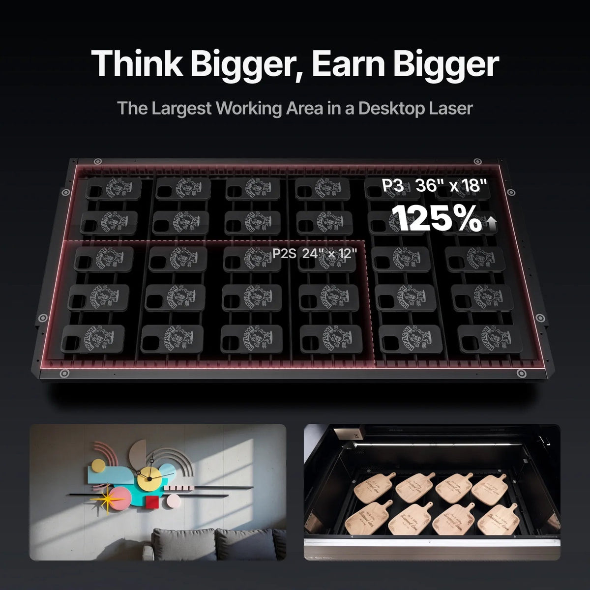 xTool P3 - Laser Engraver 80W