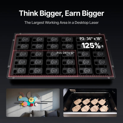 xTool P3 - Laser Engraver 80W