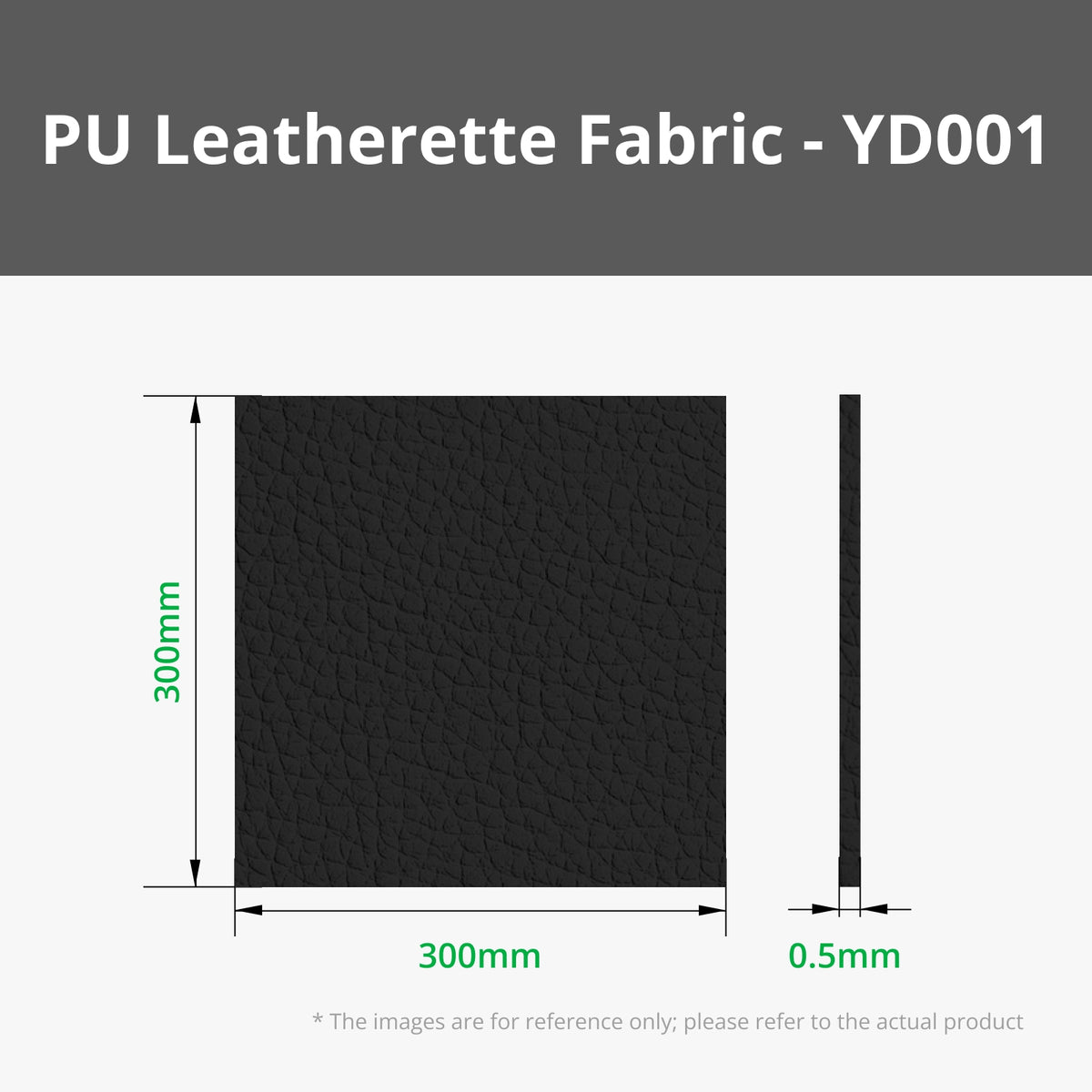 Bambu Pebbled PU Leatherette Fabric (5 pieces)