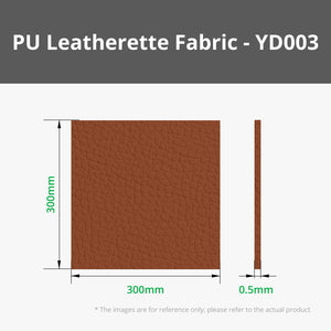 Bambu Pebbled PU Leatherette Fabric (5 pieces)