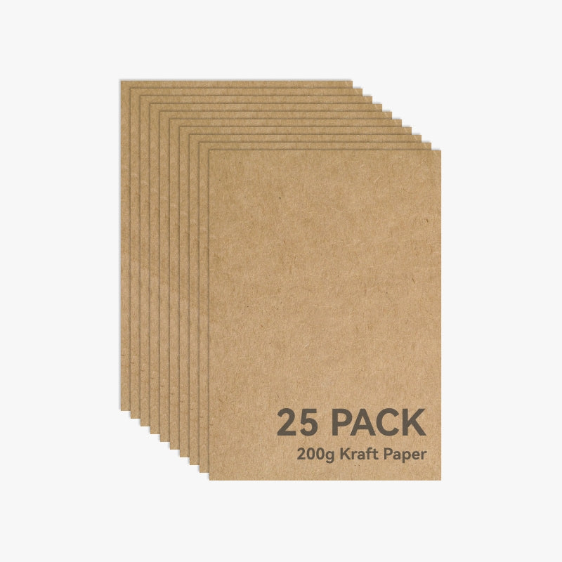 YE003 - A4 200g Kraft Paper (25 pieces)