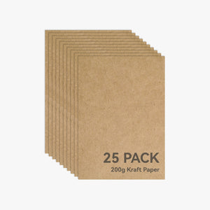 YE003 - A4 200g Kraft Paper (25 pieces)