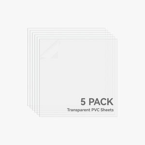 YF001 - 0.3mm Transparent PVC Sheet (5 pieces)