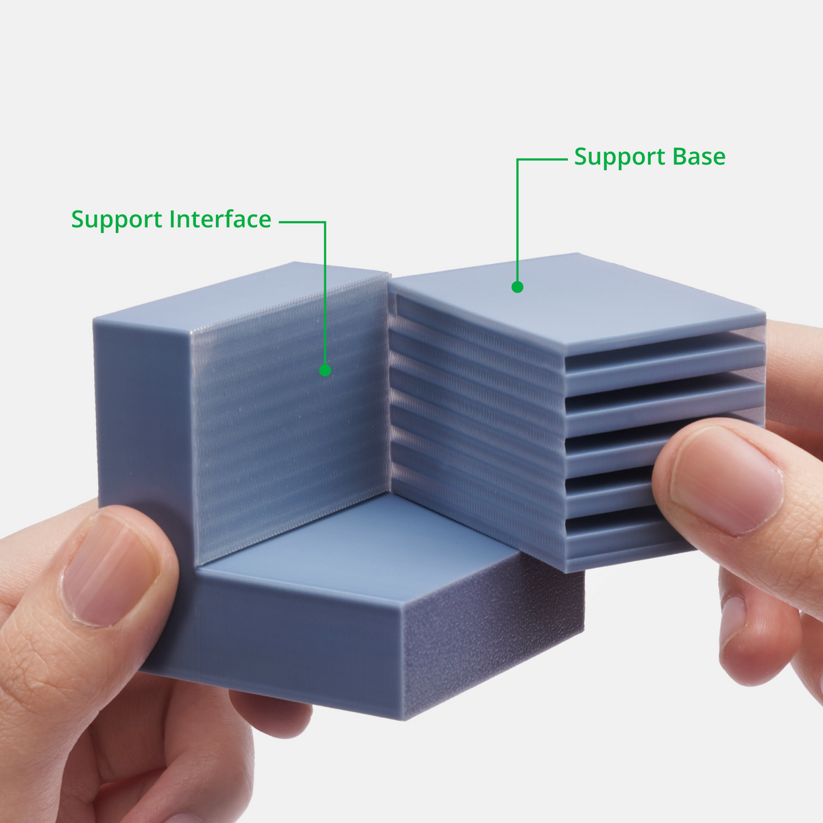 Bambu Support for PLA/PETG - support interface and support base