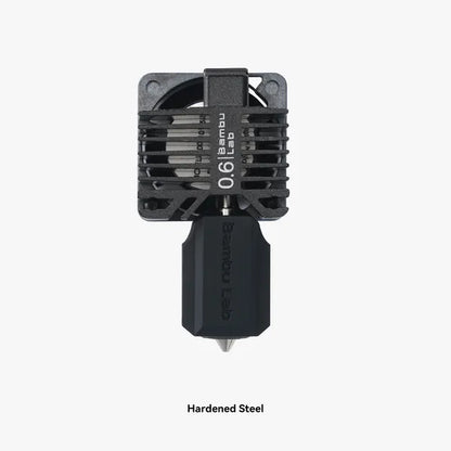 FAH005-P - Complete HotEnd Assembly with Hardened Steel .6mm Nozzle (P1P/P1S)