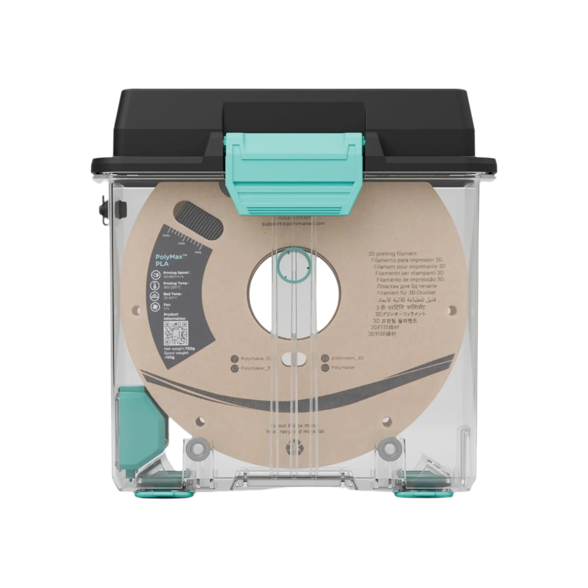 Polymaker PolyDryer Box filament storage box with spool
