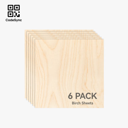 B-YA002 - 3mm Birch Plywood (6pcs)