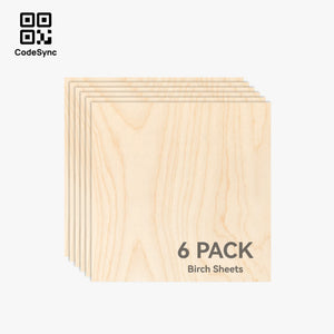B-YA002 - 3mm Birch Plywood (6pcs)