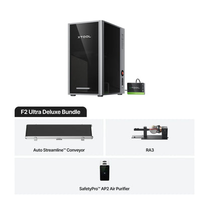 xTool F2 Ultra Dual Laser Deluxe Bundle