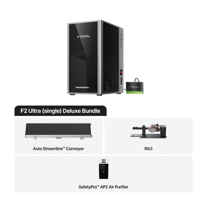xTool F2 Ultra Single Laser Deluxe Bundle
